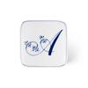 [Authentic Imported Product] Royal Copenhagen Alphabet Collection Bonbonnière Square "A" Height 6cm 1075898