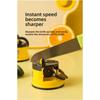 Small Yellow Duck Mini Suction Cup Sharpener, Home Quick Sharpening Tool, Kitchen Mini Sharpener, Sharpening Stone, Easy To Use