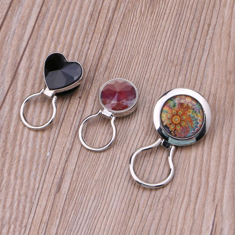 Magnetyczny Metalowy Uchwyt na Odznakę Okularową Uchwyt na Okulary do Czytania Okulary Przeciwsłoneczne Bezpieczne Broszki Okrągłe Serce Kryształowe Broszki