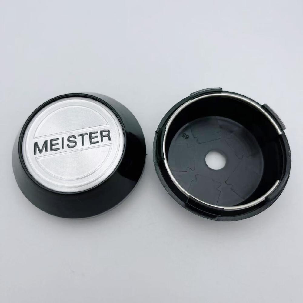 

4pcs Meister W Work Logo Emblem Car Wheel Center Caps 60mm 64mm 65mm 68mm 69mm High Cap Wheels Rim Hubcaps Cover Car Accessories Meister W Work Badge&69MM High Cap