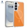 Samsung S26 Ultra/Plus Transparent Acrylic Magnetic Charging Case with Drop Protection