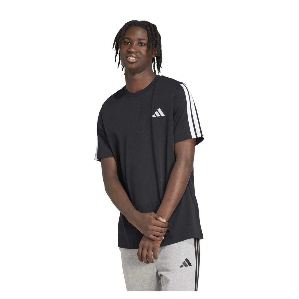 adidas Heren T-shirt met 3 Strepen