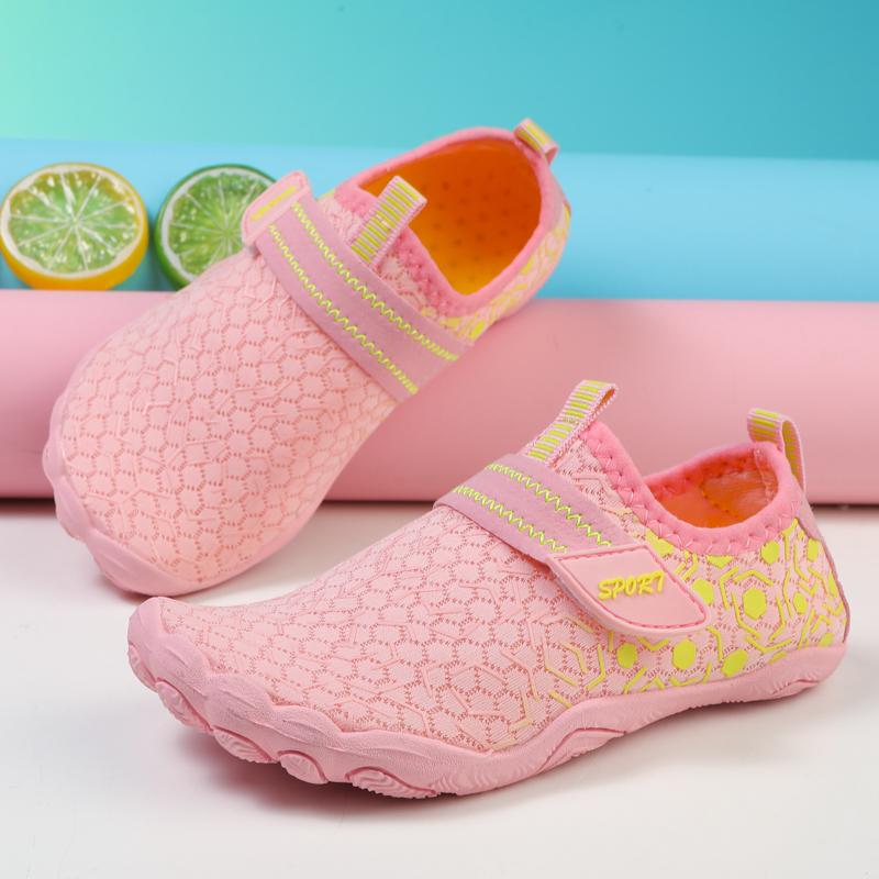 Water Shoes Children'S Beach Footwear Quick-Drying Breathable Barefoot Swimming Water Shoes Outside Athletic Shoes River Waters Boys Girl