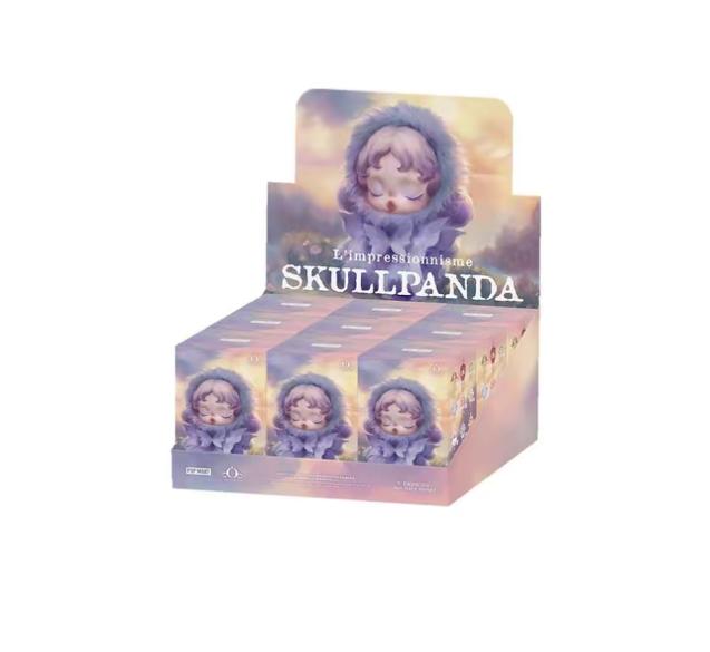 

POP MART SKULLPANDA The Ink Garden Series Blind Box Figure – Artistic Designer Toy (9 Random Box) Blind box-Nine pieces
