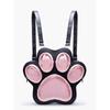 Sweet Cute Cat Paw Lolita Bag Ladies Multi Layer Large Capacity Backpack Women Fashion Color Black Shoulder Bags Mochilas Mujer