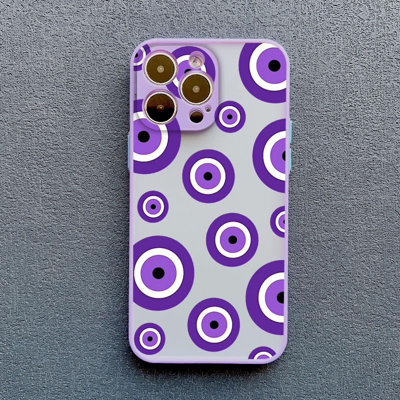 Fashion Spooky Scary Red Eye Phone Case For iPhone 14 15 16 Pro Max Plus 11 12 13 Mini Pro Max X XR XS Shockproof Back Covers
