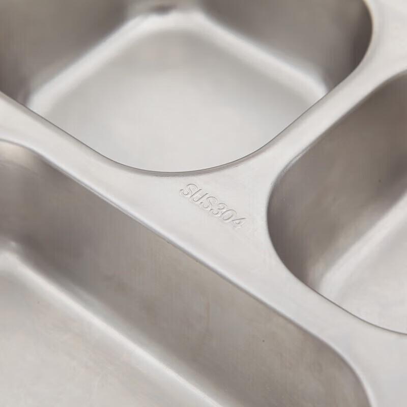 304 Stainless Steel 5-Compartment Lunch Box