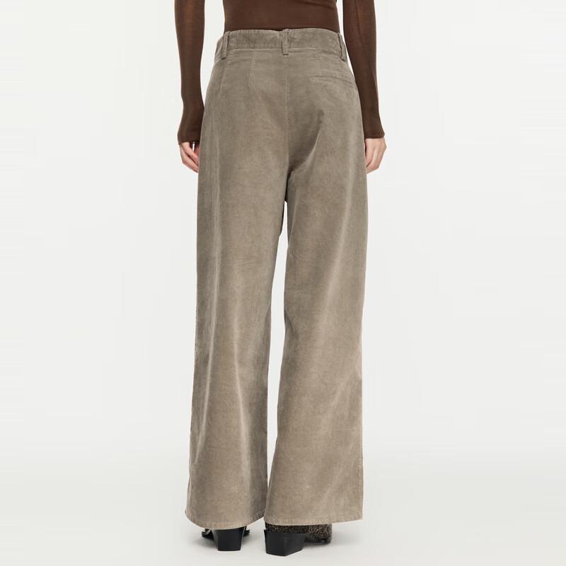 JNBY 2024 Autumn Loose Wide-Leg Pants