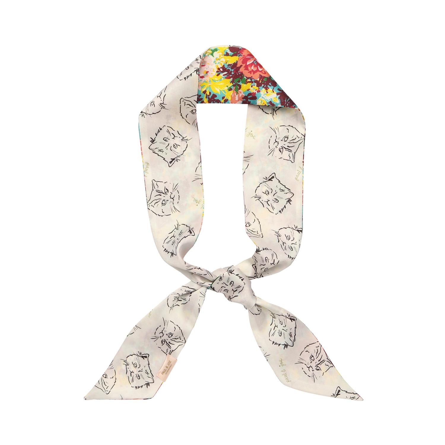 

PAUL JOE ACCESSOIRES Шарф с брендированным принтом 5 см шириной x 100 см длиной [Paul & Joe] [Moonbat] & (Продукты 47032, 47033, 47034, 47035) Упаковка, Женская,