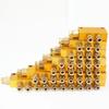 Aluminum 2/3/4/5/6/7/8/10 Ways Lube Oil Piston Distributor Value Manifold Block 6mm In 4mm Out for Centralized Lubrication