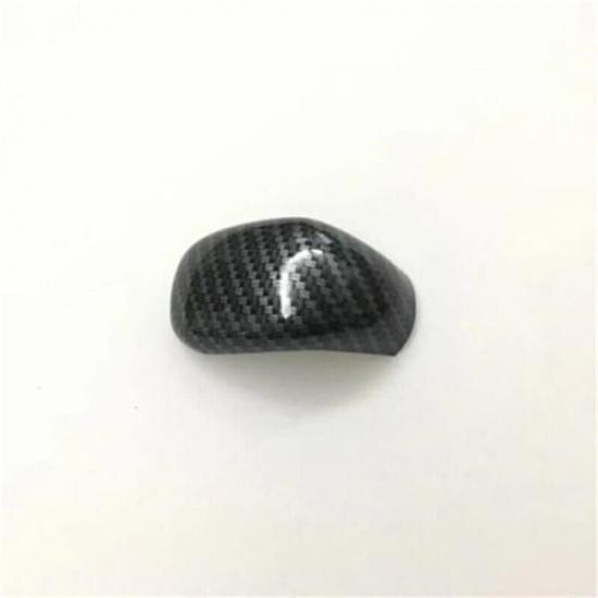 For Nissan Kicks 2018-2024 Carbon Fiber Center Console Gear Shift Knob Trim 1PCS