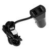 Dual Port Mini 4.8A+1A USB High Current Mobile Phone Charging Car Charger with USB Cable