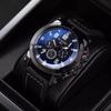 New Hong Kong Style Teen Premium Sense Black Technology Premium Sense Watch Large Dial Student Watch Men's ins Style