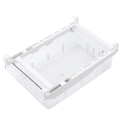 Refrigerator Drawer Large Capacity Transparent Rectangular Fridge Under Shelf Drawer Fridge Organizer Bin for Kitchens