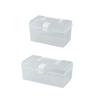 Household Transparent Storage Box Desktop Plastic Organizer Portable Storage Box Small Box Organizer Box Medicine Box Organizer Box