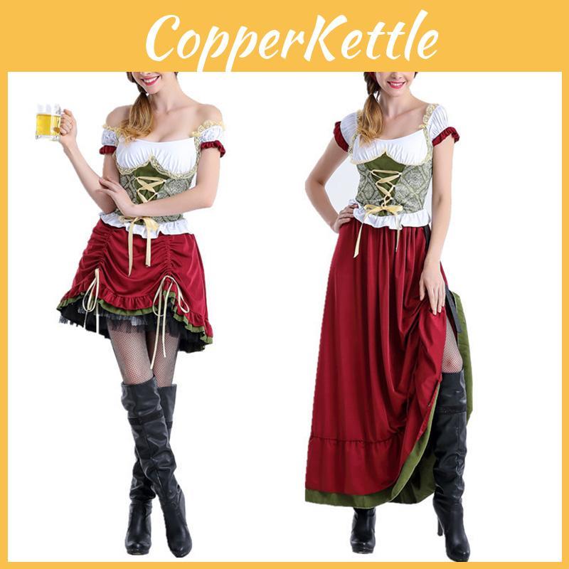 Premium Fashion Charmian Women's Beer Garden Girl Halloween Outfit With Classic Appeal