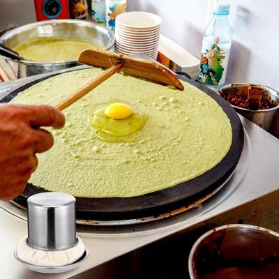 1 Set Pancake Grease Brush Professional Crepe Oil Applicator for Griddle Non-Stick Pastry Brush for Baking Cooking BBQ Kitchen Utensil