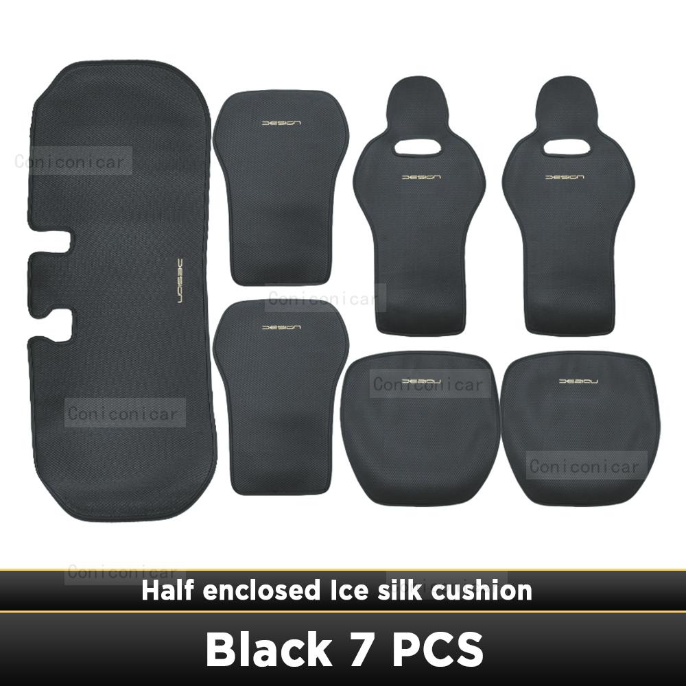 For BYD ATTO 3 YUAN PLUS EV 2022-2024 Car Cushion Summer Cool Cushion Seat Cover Car Cushion Seasonal Cool Ice Silk Cushion