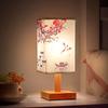Chinese Minimalist Chinese Style Magnolia Small Table Lamp Bedroom Study Bedside Lamp Red Plum Night Lamp Artistic Retro Style