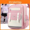 Trendy Lightweight School Backpack With Letter Pattern For Unisex Middle And High School Students Available In Multiple Colors