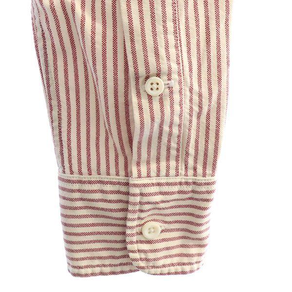 Ron Herman Brooklyn Taylors Collaboration Stripe Long Sleeve Button Down Shirt Women Used