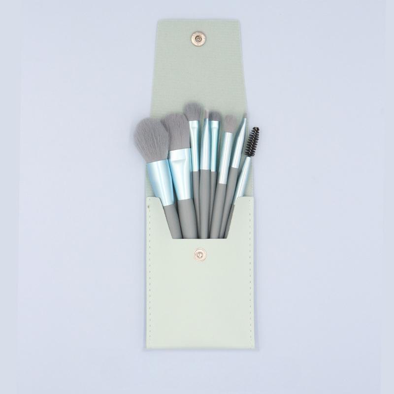 Mini Makeup Brush Set, Complete Set of Beginners’ Beauty Tools with Wooden Handle, Soft-bristled Makeup Brushes
