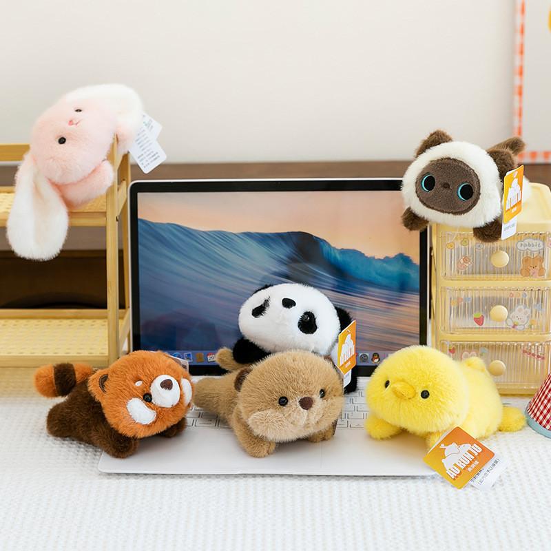 Plush Bear Table Companion Doll Soft Animal Toy For Children Gift