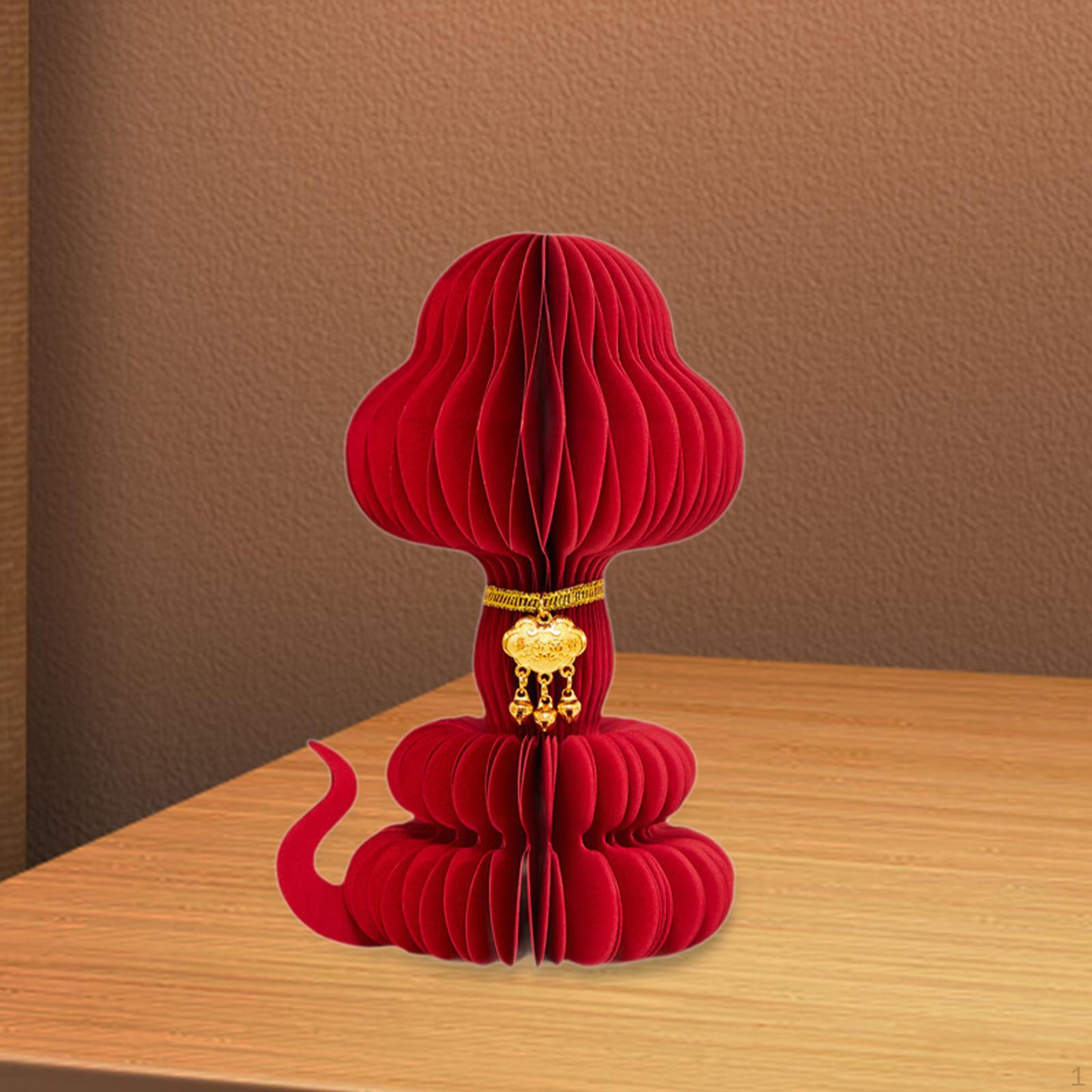 

Статуя змеи, китайская статуэтка животного, лунное украшение для дома Style B