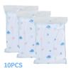 10 Stück Reise-Aufbewahrungsbeutel mit Reißverschluss für Kleidung, wasserdichte Verpackungstasche, Unterwäsche-Organizer, Schuhe, Reißverschlusstasche, Schrank-Organizer