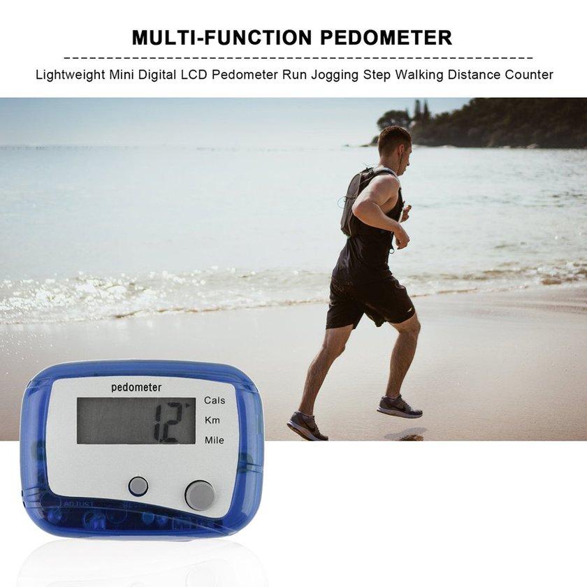 Pedometer Doublekey Electronic Treadmill Counter Mile Kilometer 0