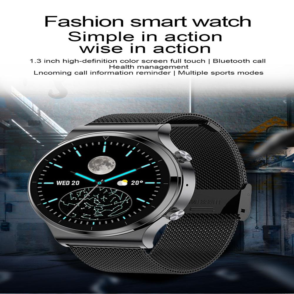 Buy S600 Full Touch Heart Rate Blood Pressure Oximetry Step Sedentary Sleep  Alarm Clock Smart Watch at affordable prices — free shipping, real reviews  with photos — Joom