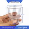 YANGGE Disposable Hard Plastic Airline Cups