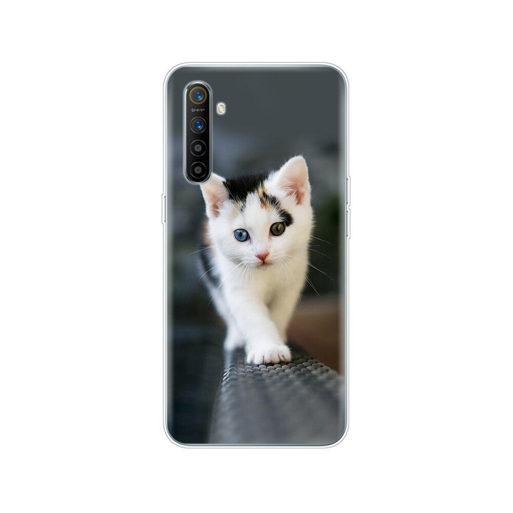 

Для чохла Realme XT RMX1921 М яка TPU Задня кришка телефону Для OPPO RealmeXT Силіконовий бампер Сумка Coque 6,4 дюйма повний 360 Захисний Realme XT