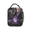 Mortal Kombat 2 Bi-Han Character Insulated Lunch Bags Leakproof Reusable Cooler Bag Lunch Box Tote College Food Handbags
