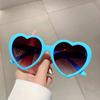 Heart Shaped Sunglasses Stylish Cute Multicolor Mirror Women Shades Trendy Retro Brand Design Fashion Gradient Eyewear