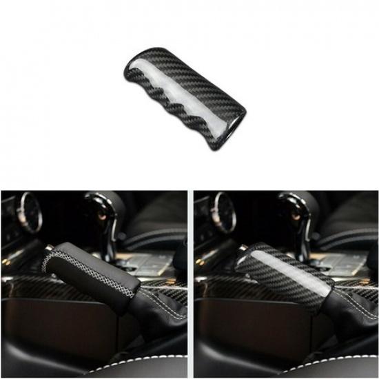 Carbon Fiber Car Handbrake Grips Cover Repalce Trim Benz G Class W463 2000-