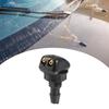 ACROPIX Windshield Washer Nozzle Universal Windshield Sprayer Nozzle Black 2pcs