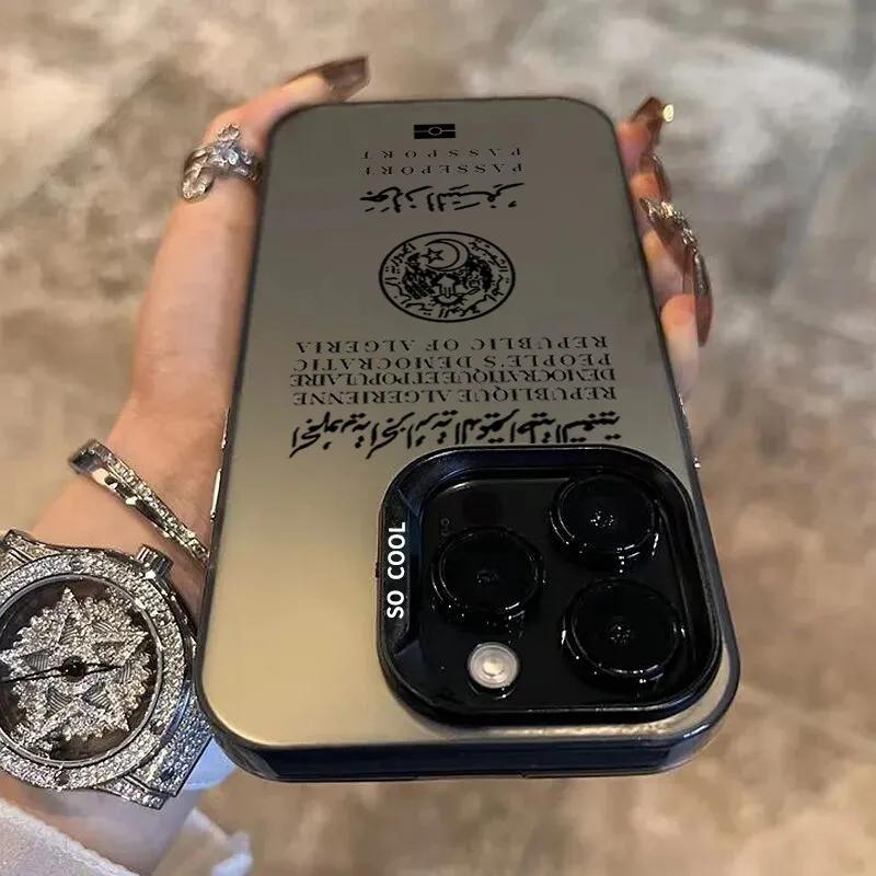 Case For  14T 13T 12T Pro 14 13 12 11 Lite 5G Poco X6 X5 F6 F5 M Pro Cover Algeria Passport Shockproof Funda Capa Coque
