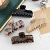 French Acetic Acid Hairpin, Advanced Sense Grab Clip, Disc Hair, Female Back Head Shark Clip, Light Luxury Hair Accessories Grab Clip