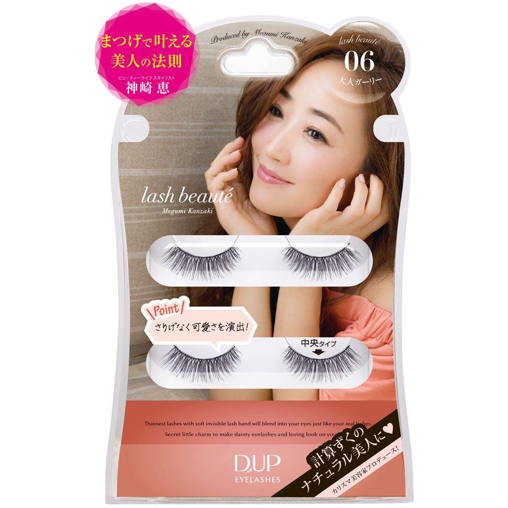 Eyelash Lash Beaute Adult Kanzaki False D-UP [06 Girly] (Megumi Eyelashes)