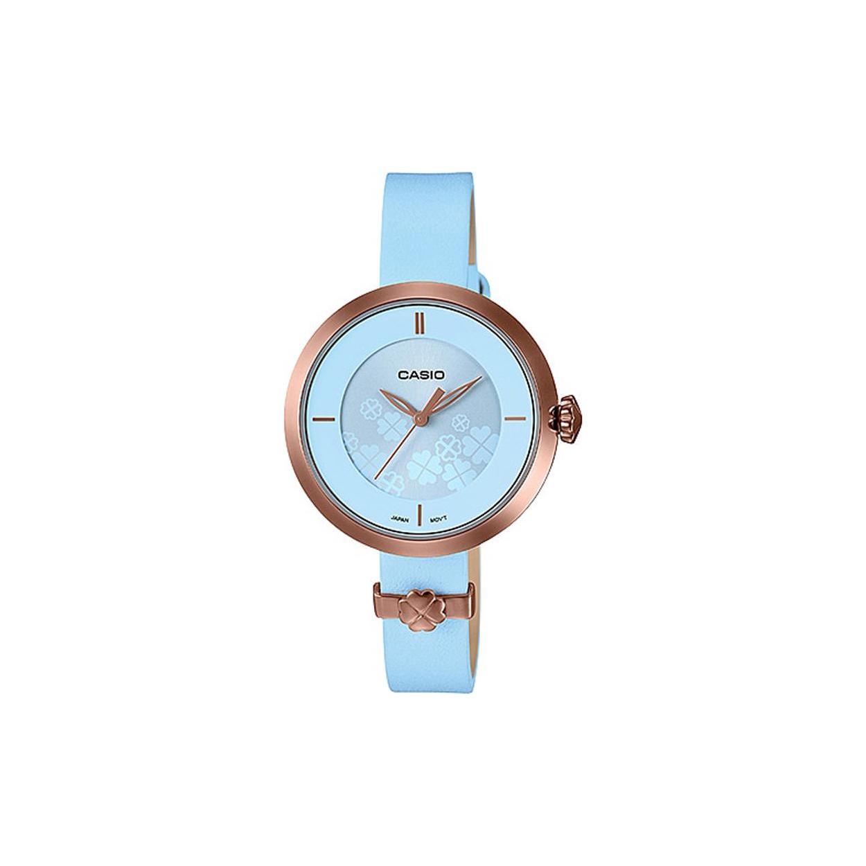 

CASIO Women s Standard Series 31.5mm Blue Watch LTP-E154RL-2A LTP-E154RL-2A Blue Dial