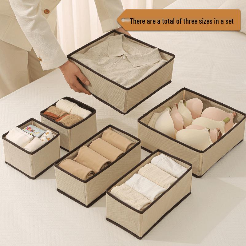 Tragbarer Unterwäsche- und Socken-Organizer - Aufbewahrungslösung für Kleidung im Schubladenstil