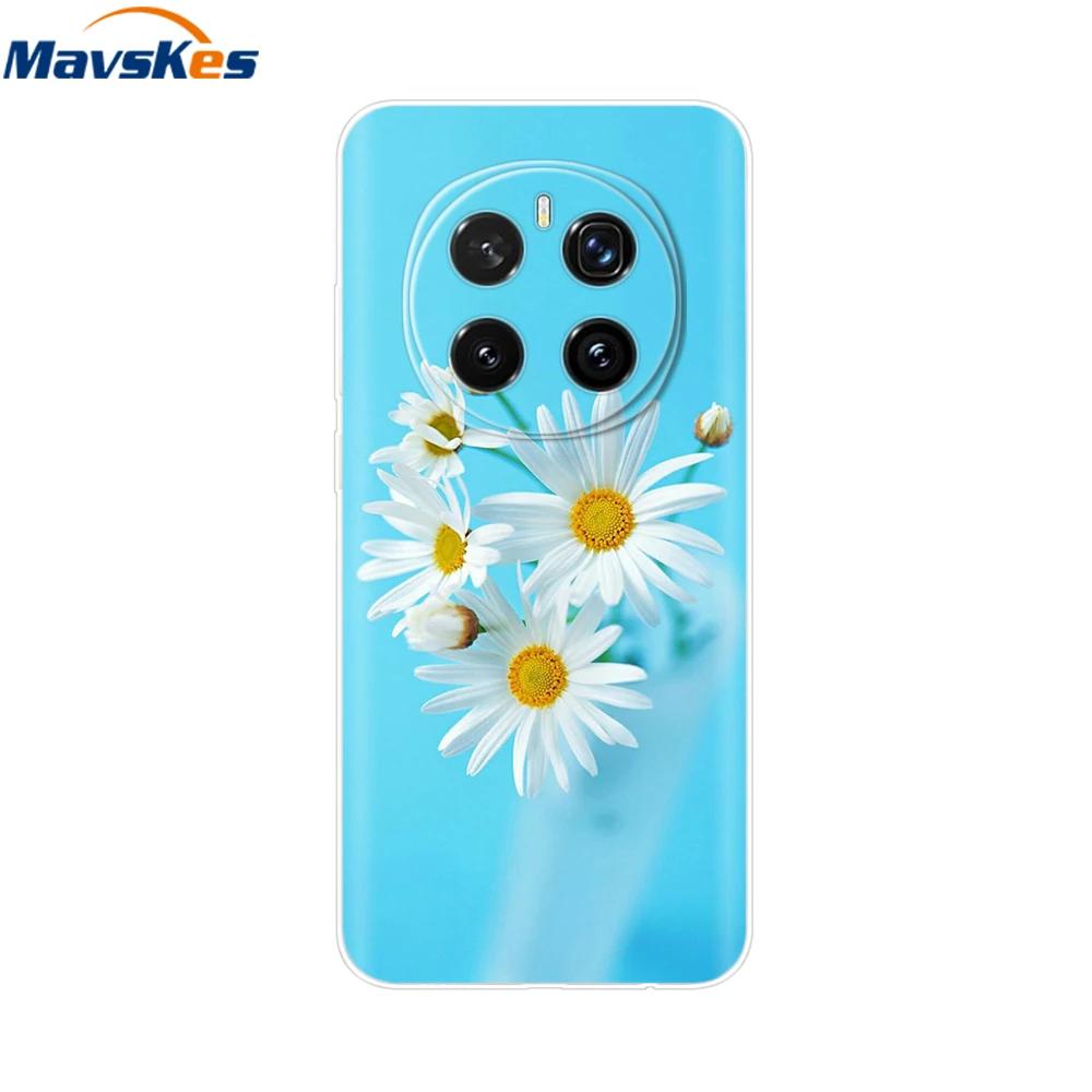 Für Honor Magic 7 Pro Hülle Magic7 Pro Klare Bemalte Abdeckung Weiche Silikon Handyhülle Für Huawei Honor Magic7Pro Hülle Fundas Schalen