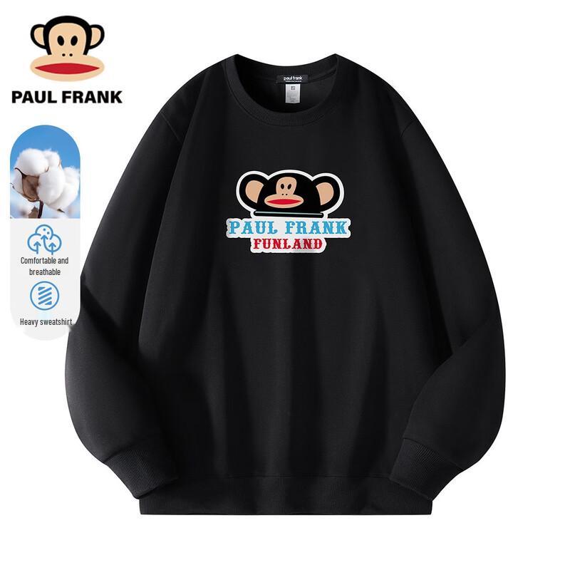 Paul Frank Men s Solid Color Casual Crewneck Sweatshirt S