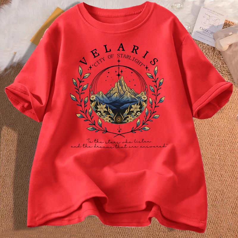Velaris ACOTAR T Shirt Wmen Velaris City of Starlight Tshirt The Night Court Tshirt SJM Merch Court of Dreams Tshirts Bookish S