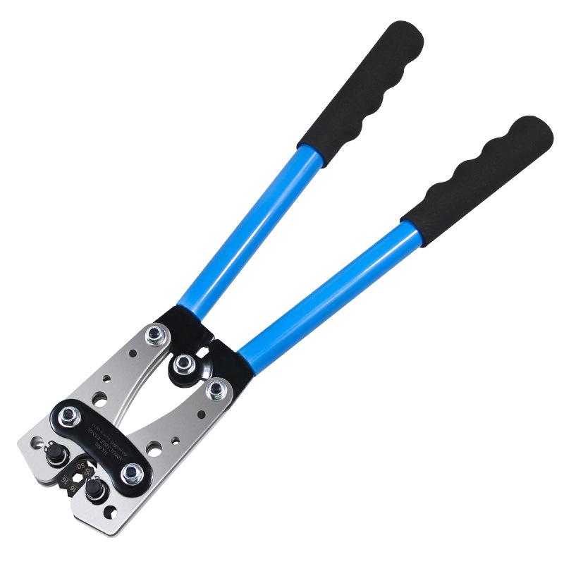 HX-50B Manual Crimping Tool and Cable Cutter for Copper Aluminum Lugs
