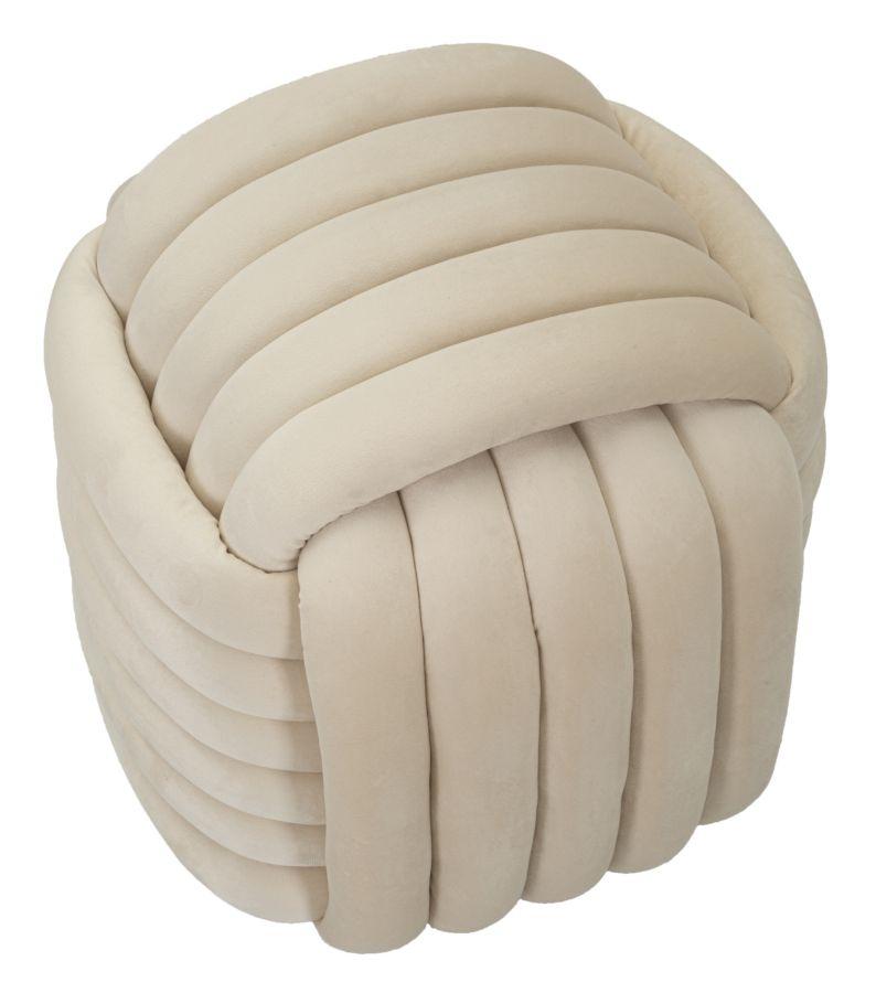 Stool Softy Cream Cm 45X45X45