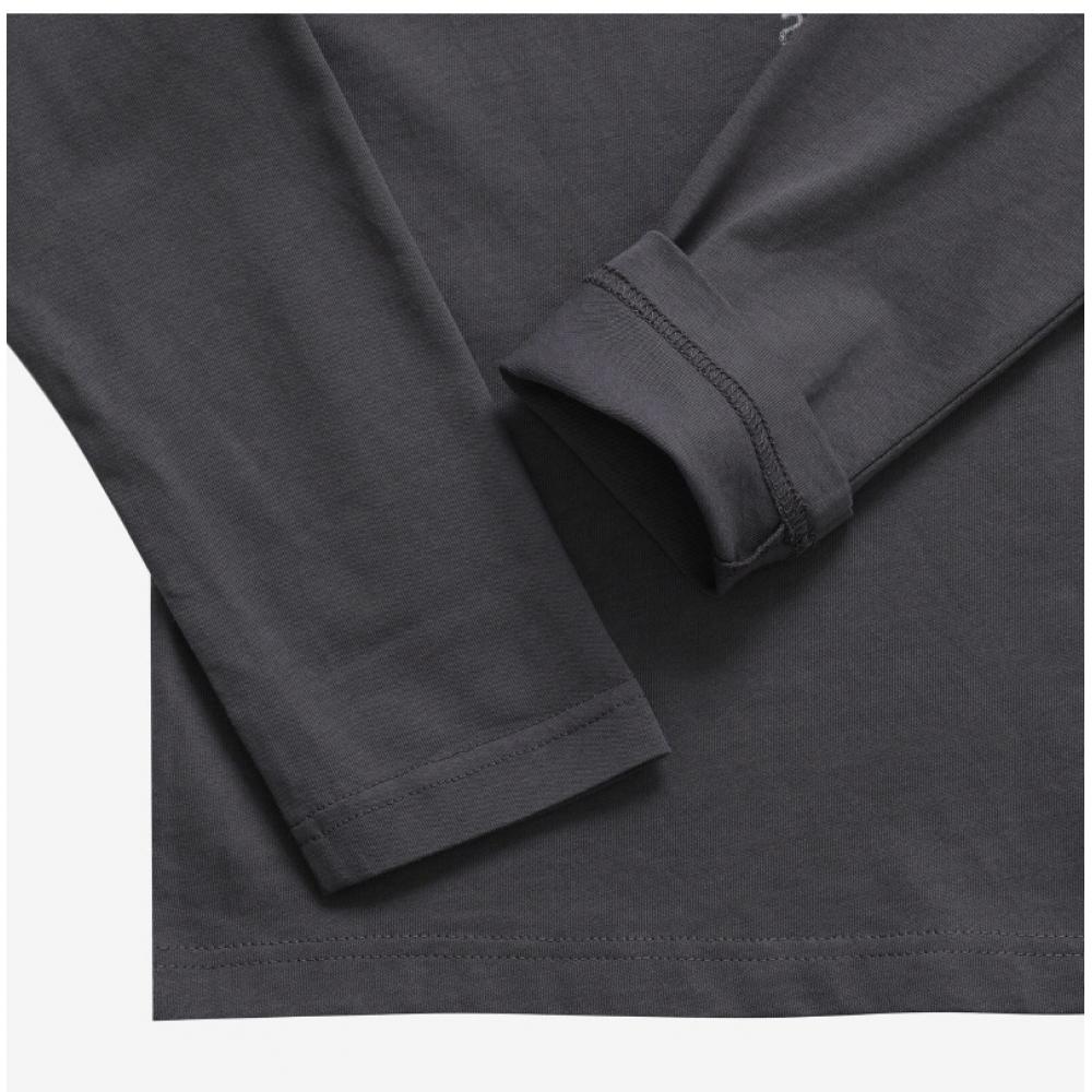 Givenchy H25448 070 Archetype Logo Print Kids Long Sleeve Tee