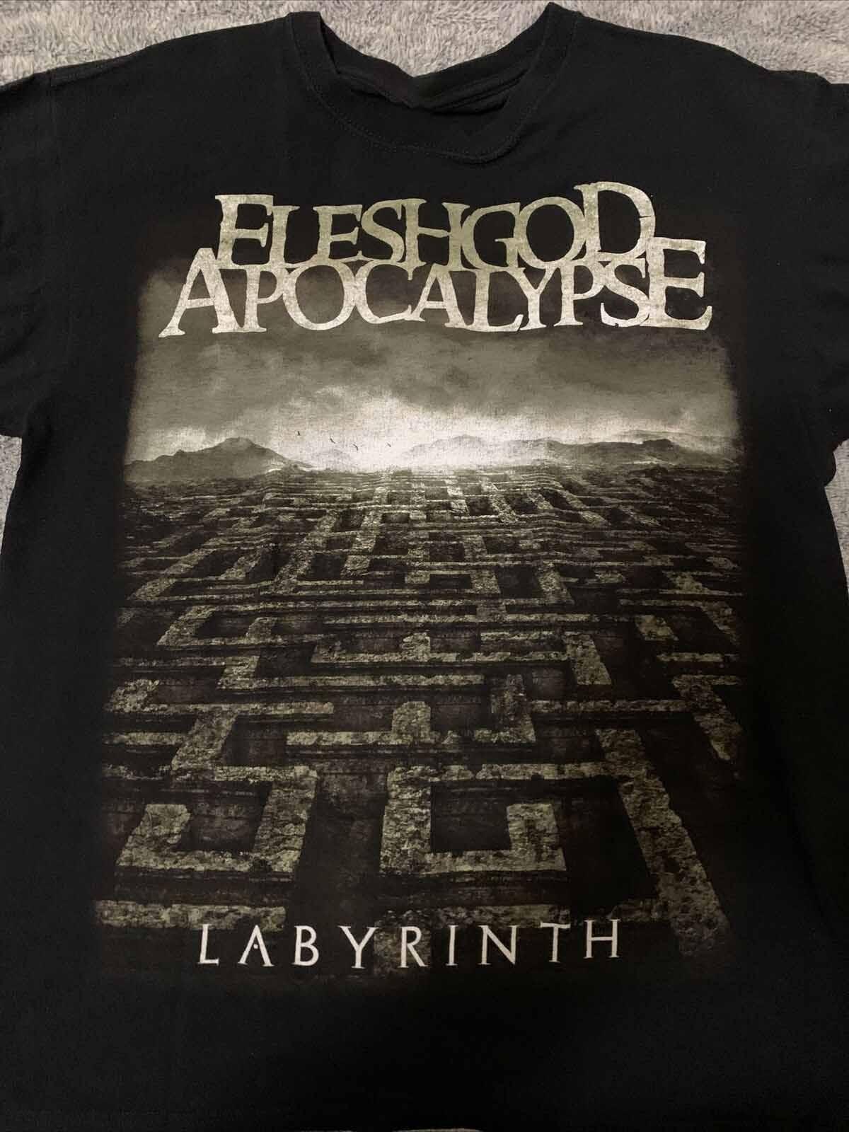 FLESHGOD APOCALYPSE Labyrinth 2013 Shirt Men Black Unisex S-5XL EM0885 L