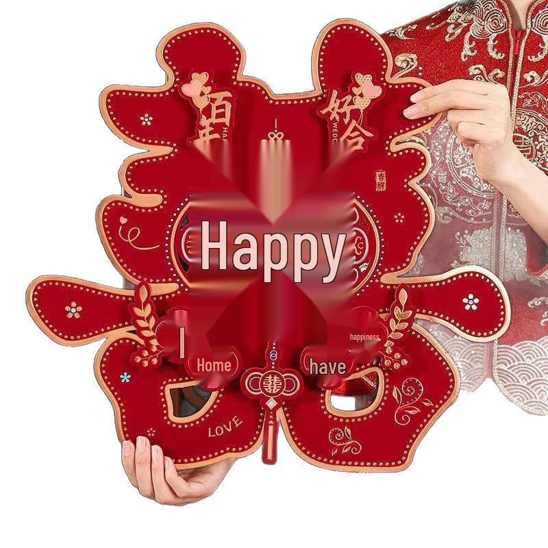 Double Happiness Wedding Wall & Door Sticker Set: Home & Event Decoration